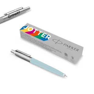 Długopis Parker Jotter Originals ARCT BLU z grawerem - Zestawy piśmiennicze - miniaturka - grafika 1