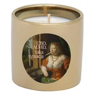 Flagolie Eklerktyzm, zapachowa świeca sojowa, CBD, ADHD, Taka Sytuacja, 150 g