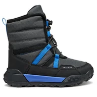 Buty dla chłopców - Śniegowce Geox J Trekkyup B Abx J46MBC 08V50 C0071 M Szary - miniaturka - grafika 1