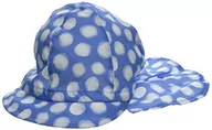 Czapki damskie - maximo Dziewczęca czapka z daszkiem, Niebieski (niebieski lazur-białe kropki 40), 53 cm - miniaturka - grafika 1