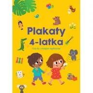 Baśnie, bajki, legendy - OLESIEJUK Plakaty 4-latka Uczę się i rozwijam wyobraźnię! Isabelle Jacque ilustr.) - miniaturka - grafika 1