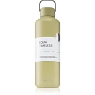 Butelki dla niemowląt - Equa Timeless butelka na wodę ze stali nierdzewnej kolor Matcha 1000 ml - miniaturka - grafika 1