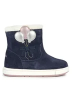 Buty dla dziewczynek - Geox Śniegowce B Trottola Girl B364AA 00022 C0694 M Granatowy - miniaturka - grafika 1