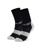 Skarpetki damskie - Reebok Skarpety wysokie unisex R0552-SS24 (1-pack) Czarny - miniaturka - grafika 1