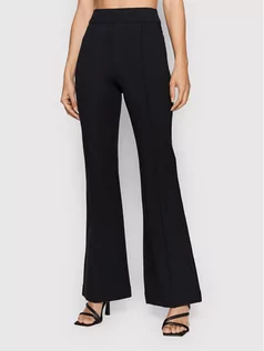 Spodnie damskie - SPANX Spodnie materiałowe The Perfect 20252R Czarny Flare Fit - grafika 1