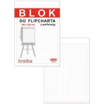 Danmark Blok do flipchartów kratka 50 kartek - Zeszyty szkolne - miniaturka - grafika 1