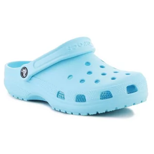 Buty dla dziewczynek - Chodaki Crocs Classic Jr 206991-411 niebieskie - grafika 1