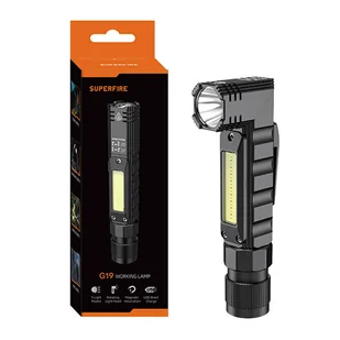 SupFire G19 Wielofunkcyjna Latarka Usb 500lm 200m - Latarki - miniaturka - grafika 3