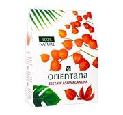 Orientana Zestaw Ashwagandha Krem do twarzy 40 g + Peeling do twarzy 50 g + Maska 1 sztuka