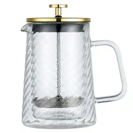 Zaparzacze i kawiarki - ZAPARZACZ TŁOKOWY DO KAWY/HERBATY TERMICZNY 600ml KLAUSBERG KB-7766 - miniaturka - grafika 1