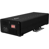 Huby USB - i-Tec CACHRGHUB20C 20x USB-C Czarny - miniaturka - grafika 1