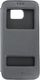 T-CASE Lux magnetyczne etui ochronne Galaxy S7 Edge czarne - Etui i futerały do telefonów - miniaturka - grafika 1