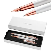 Pióra wieczne - Pióro wieczne Jazz Noble Elegance + długopis Pearl - PELIKAN - miniaturka - grafika 1