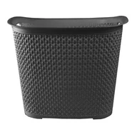 Kosze na bieliznę - Kosz do prania Flexy 40 l antracyt - miniaturka - grafika 1