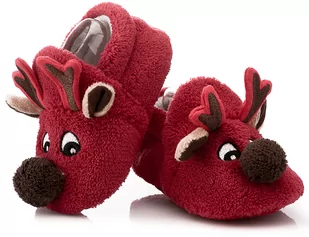 Ciepłe buciki niemowlęce r. 0-6 miesięcy dł. 10 cm - Buty dla dziewczynek - miniaturka - grafika 1