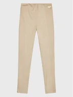 Legginsy - Guess Legginsy J1BB14 WE0L0 Beżowy Slim Fit - miniaturka - grafika 1