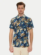 Koszule męskie - Blend Koszula 20718224 Granatowy Slim Fit - miniaturka - grafika 1