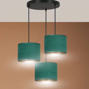 Emibig Hilde lampa wisząca 3-punktowa zielona 1051/3PREM 1051/3PREM - Lampy sufitowe - miniaturka - grafika 3