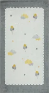 Dywaniki łazienkowe - Dywanik Dziecięcy 80X150 Baby 4 Kremowy Popietaty Żółty Baloniki - miniaturka - grafika 1