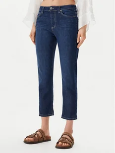 Please Jeansy P66MBQ2CAZ Granatowy Regular Fit - Spodnie damskie - miniaturka - grafika 1