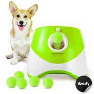 Zabawki dla psów - WYRZUTNIA PIŁEK AUTOMATYCZNA INTERAKTYWNA ZABAWKA DO APORTOWANIA DLA PSA - miniaturka - grafika 1
