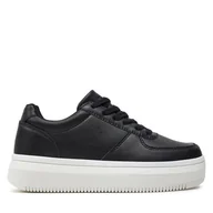 Buty dla chłopców - Sneakersy Leaf Bunsta LBUNS301P Czarny - miniaturka - grafika 1