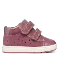 Buty dla dziewczynek - Sneakersy Geox B Biglia Girl B044CC 007AK C8006 Różowy - miniaturka - grafika 1