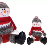 Ozdoby bożonarodzeniowe - Bałwanek 20cm ozdoba świąteczna, krasnal świąteczny, gnom CA0302 - miniaturka - grafika 1