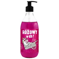 Kremy i maski do rąk - LaQ - SHOTS! - Żel do mycia ciała i rąk - Różowy w ch! - 500 ml - miniaturka - grafika 1