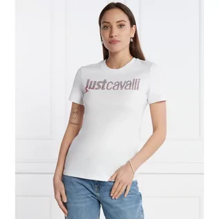 Koszulki i topy damskie - Just Cavalli T-shirt | Regular Fit - grafika 1
