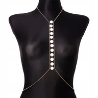 Naszyjniki - NASZYJNIK NA CIAŁO Z AGATAMI (C22/VIP/67/1AU) - miniaturka - grafika 1