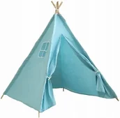 Namioty i tipi dla dzieci - NAMIOT TIPI DLA DZIECI WIGWAM INDIAŃSKI DOMEK DO ZABAWY W OGODZIE DOMU - miniaturka - grafika 1