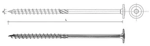 Un Stopka Do Drzwi Garażowych 25*300Mm Duża Czarna MP ST DU CZ 1110003747068 - Akcesoria do drzwi - miniaturka - grafika 1