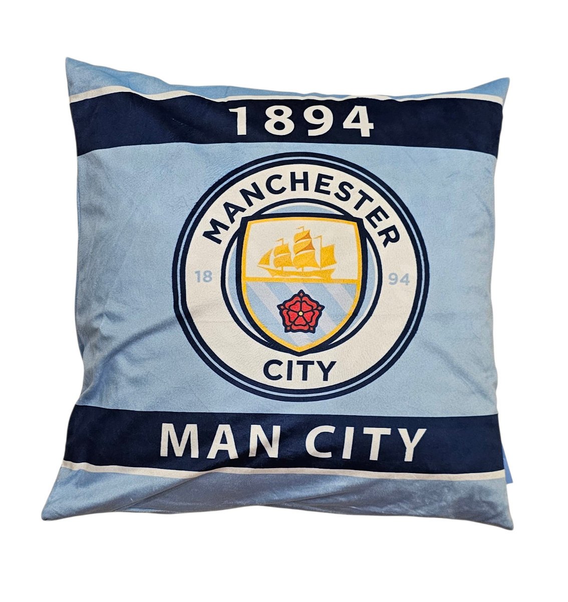 MANCHESTER CITY POSZEWKA na poduszkę 40 X 40 cm VELVET MAN
