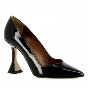 Czarne czółenka na szpilce CARINII - Carinii - Półbuty damskie - miniaturka - grafika 1