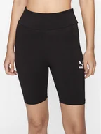 Spodenki damskie - Puma Kolarki Classics 530234 Czarny Tight Fit - miniaturka - grafika 1