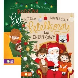 Pakiet: Rodzina Pętelków czeka na święta, Pętelkowy bal choinkowy - Książki edukacyjne Pakiet: Rodzina Pętelków czeka na święta, Pętelkowy bal choinkowy - Książki edukacyjne - miniaturka - grafika 1