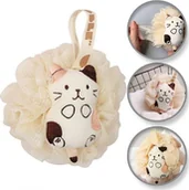 Inne akcesoria do pielęgnacji dzieci - eCarla Szczotka gąbka do mycia ciała SWEETY na mokro XL 15cm GB15K - miniaturka - grafika 1