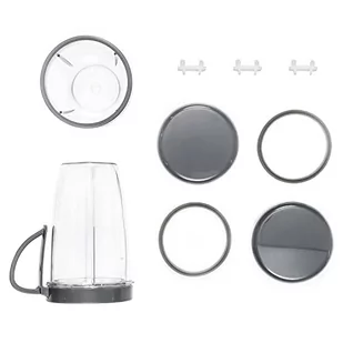 Części zamienne do miksera – kubek z pierścieniem uszczelniającym, wielokrotnego zamykania, uszczelki i amortyzatory – kompatybilny z Nutribullet 600 W 900 W - Akcesoria i części AGD - miniaturka - grafika 1