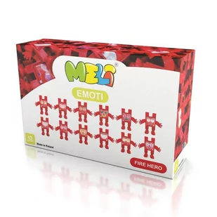 Meli Klocki Emoti Fire Hero12 sztuk - Klocki - miniaturka - grafika 1