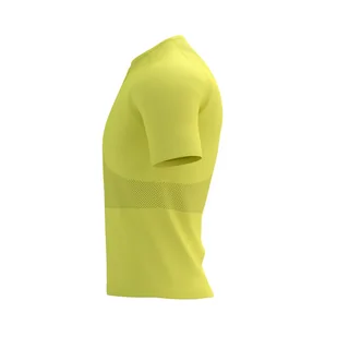 COMPRESSPORT Koszulka biegowa TRAIL HALF-ZIP FITTED SS TOP green sheen - Koszulki sportowe męskie - miniaturka - grafika 8