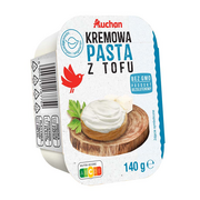 Produkty wegańskie i wegetariańskie - Auchan - Kremowa pasta z tofu - miniaturka - grafika 1