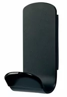 Wieszaki łazienkowe - UNILUX 100340733 wieszak na ubrania magnetyczny STEELY czarny – wieszak ścienny hak na szlafrok, wieszak na ubrania, wieszak na ręczniki, drzwi do łazienki, bez wiercenia - miniaturka - grafika 1