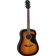 Gitary elektryczne - EKO GUITARS-RANGER BROWN VISUAL NOTE, Gitara akustyczna Dreadnought "Visual Note", Świerk, Opaski i dno Linden, folia LED "Visual Note", która łączy się z aplikacją, Kolor Sunburst - miniaturka - grafika 1