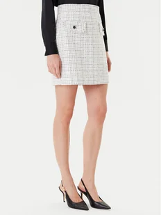 Guess Spódnica mini W5YD15 WHDB2 Biały Regular Fit - Spódnice - miniaturka - grafika 1