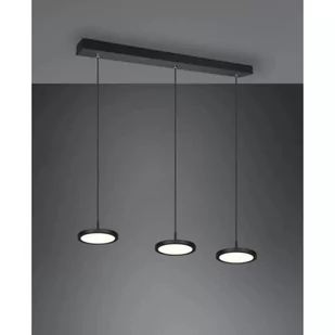 Tray LED lampa wisząca 3-punktowa czarna 340910332 - Lampy sufitowe - miniaturka - grafika 1