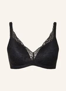 Triumph Biustonosz Z Fiszbinami Body Make-Up Illusion Lace schwarz - Biustonosze - miniaturka - grafika 1