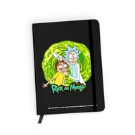 Notesy i bloczki - Notes w kratkę Rick and Morty wzór: Rick i Morty 007 - miniaturka - grafika 1