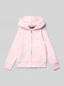 Swetry dla dziewczynek - Bluza rozpinana z kapturem - miniaturka - grafika 1