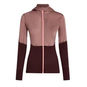 Bluzy damskie - Bluza damska Icebreaker Merino 200 RealFleece Descender LS Zip H Sum/Java/Aci/Cb L - miniaturka - grafika 1